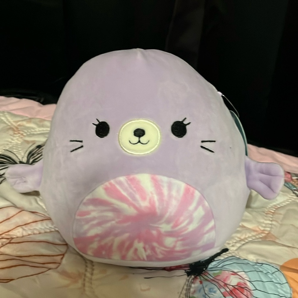 squishmallow with tag